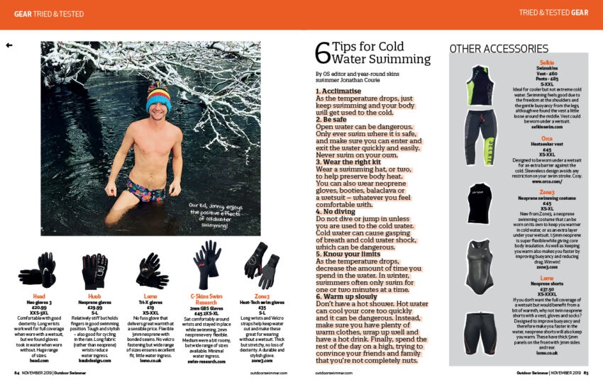 November Issue Out Now Outdoor Swimmer Magazine