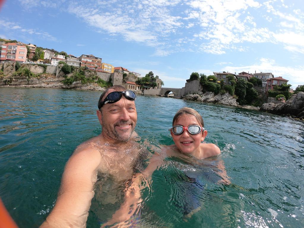 Clancy And Simon In Amasra Turkey