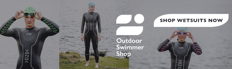 Outdoor Swimmer Shop Wetsuit advert