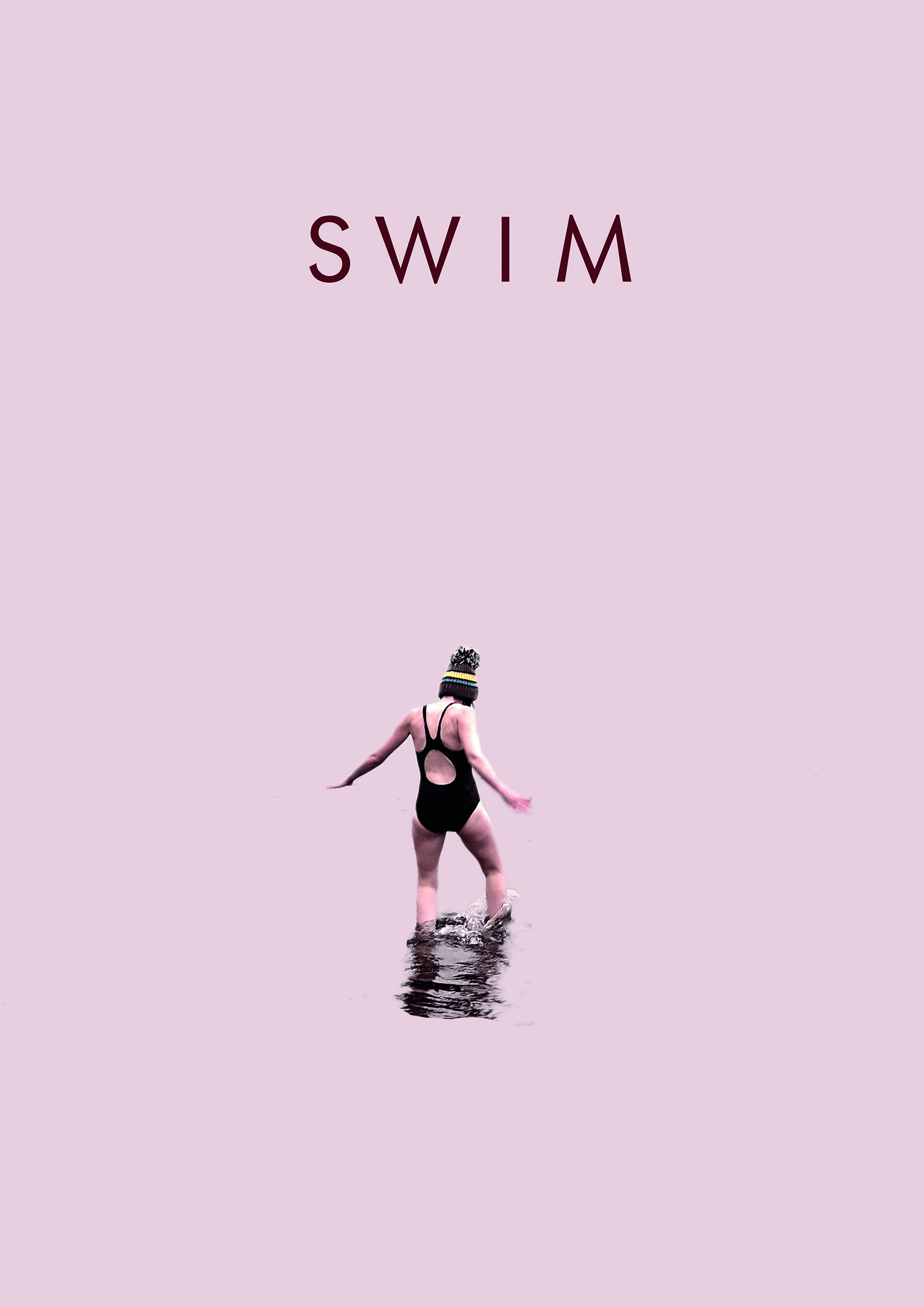 Swim Poster Text And Image