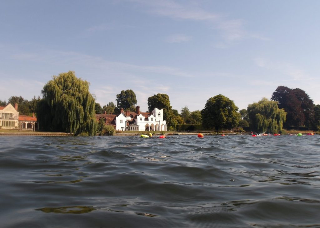 Setting the Thames alight Outdoor Swimmer Magazine