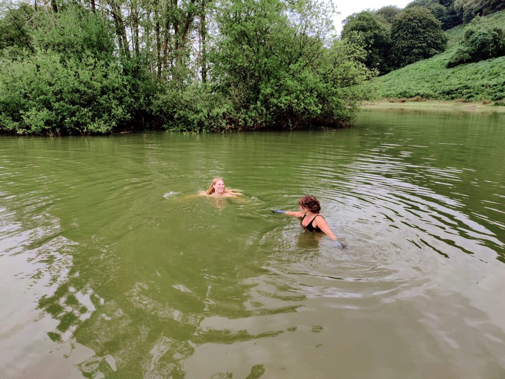Swimming spot: the Punchbowl