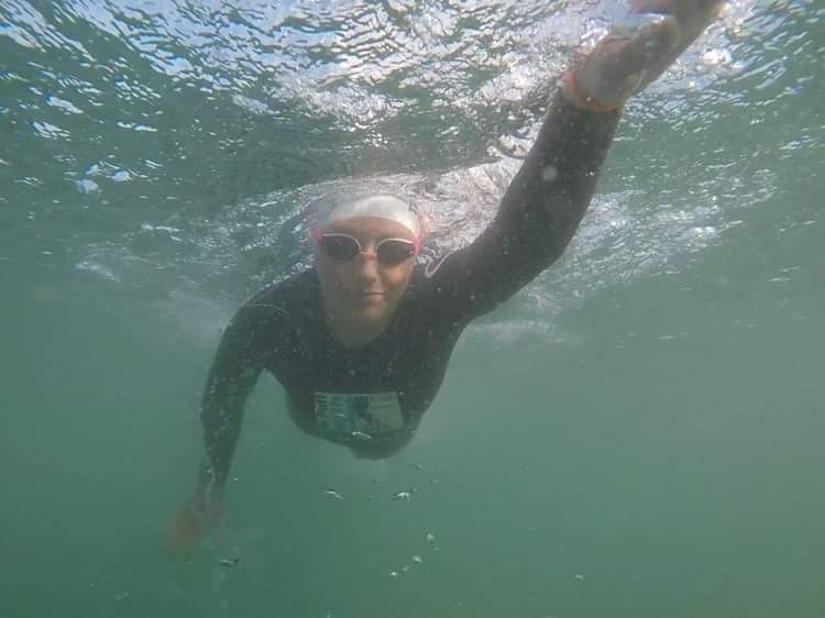 Full length of Britain swim