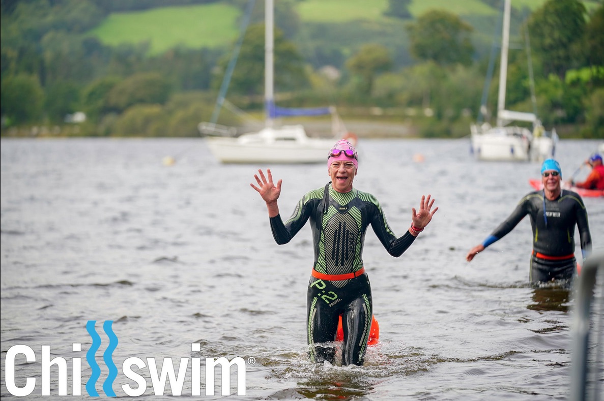 Aquasphere Chillswim Ullswater 7.5 Miles End to End