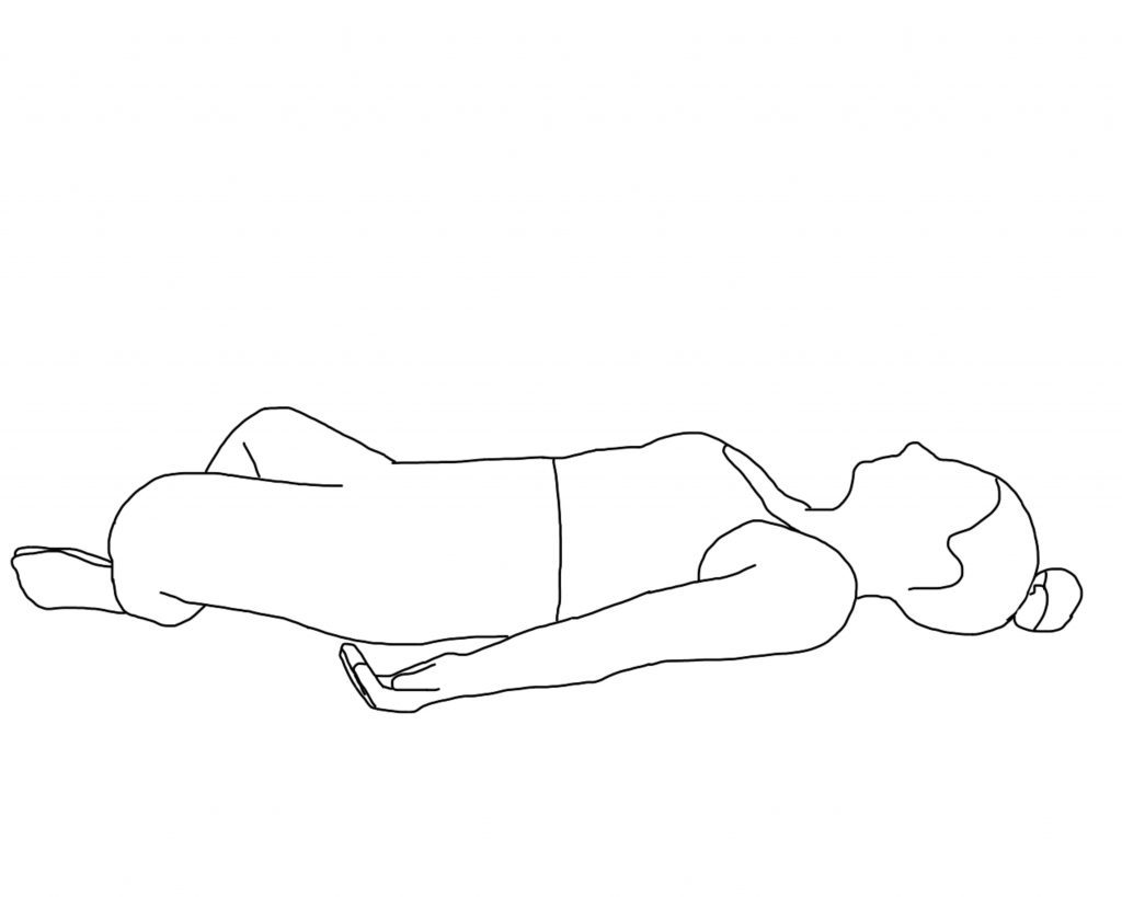 Bound ankle yoga pose