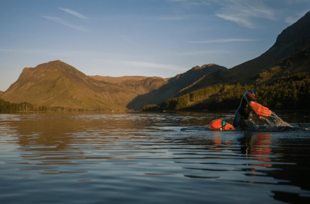 Wild swimming walks Lake District