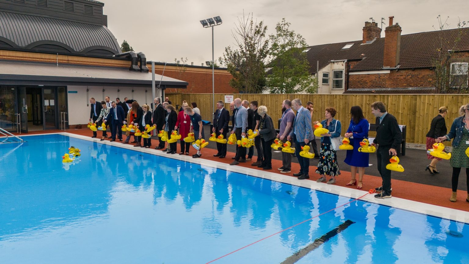 Albert Avenue Pools, Hull new £10 millon lido, opens with giant hook a