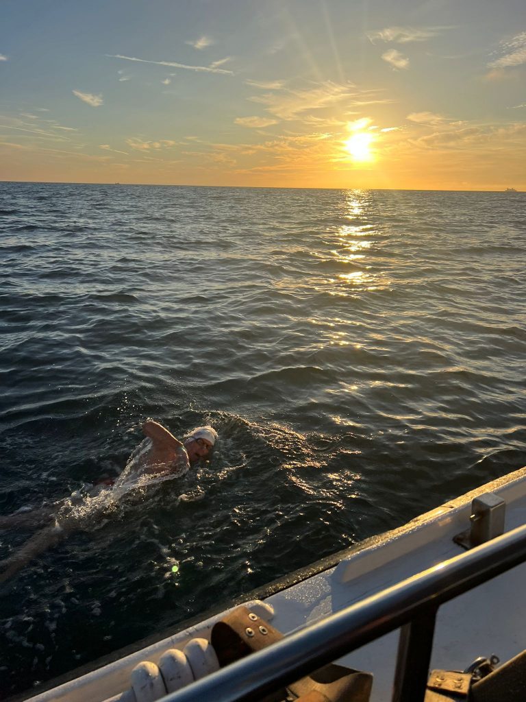English Channel relay