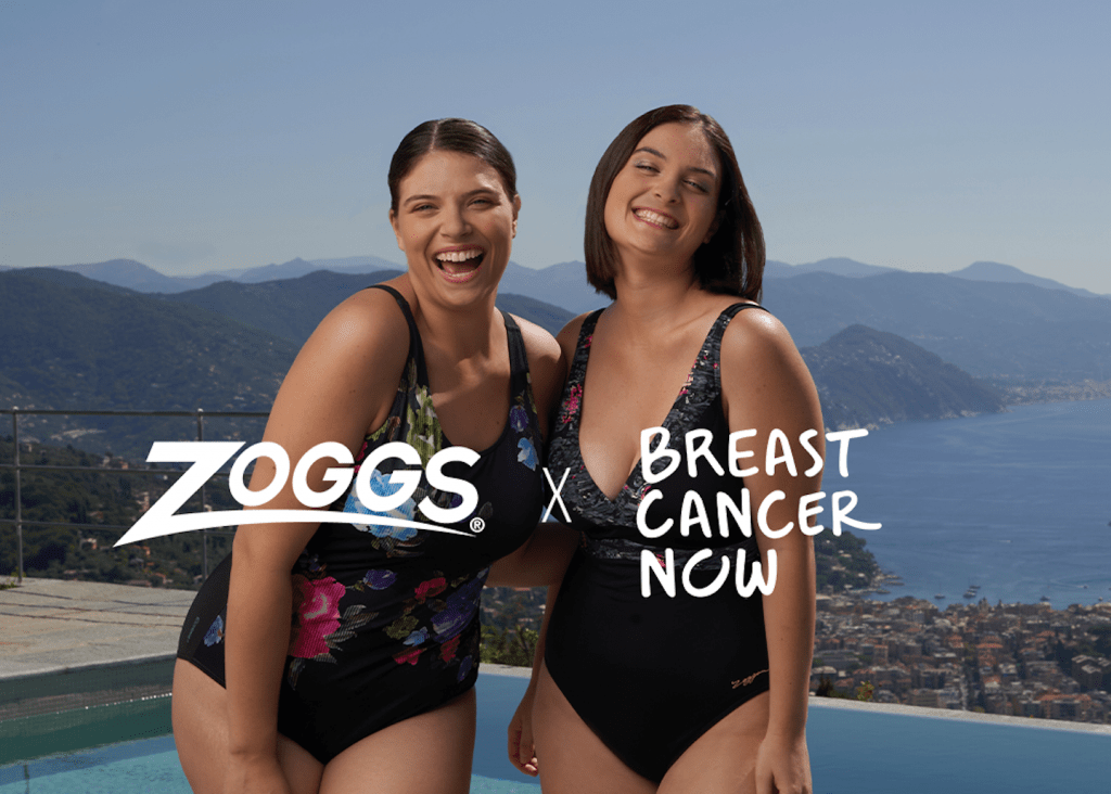 Zoggs joins forces with Breast Cancer Now