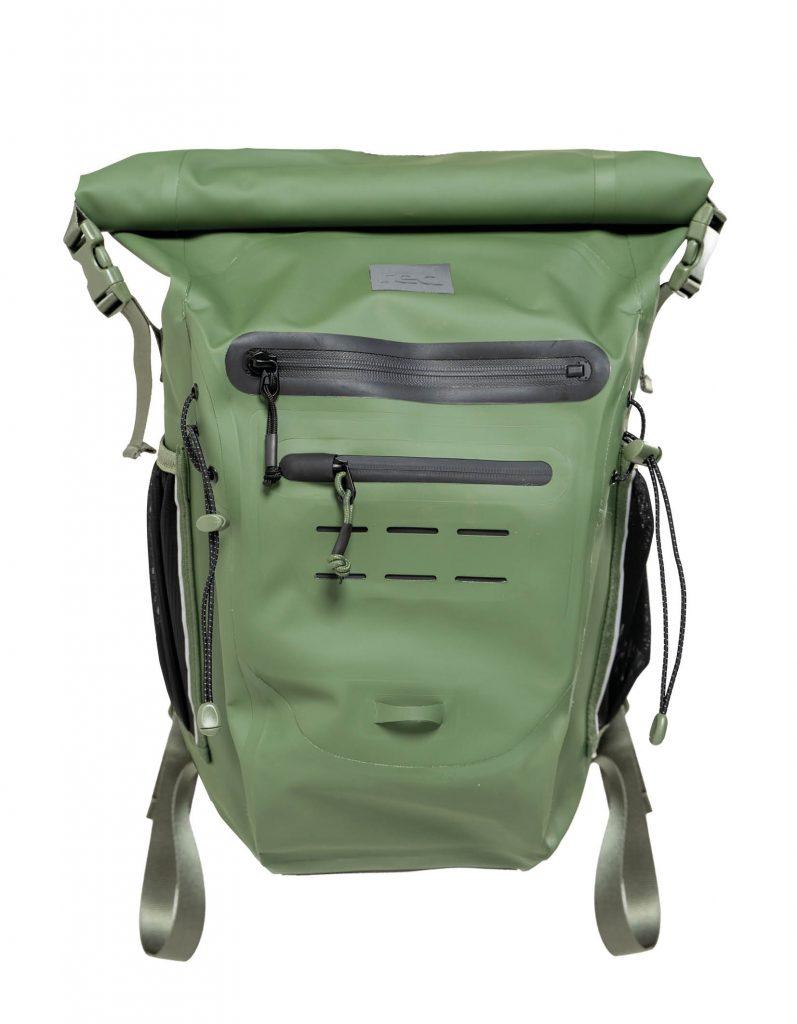 MARJAQE 22L Waterproof Dry Bag Backpack – Roll Top With Padded Straps – 500D PVC – For Kayaking, Boating, Hiking, Beach