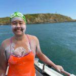 English Channel swim Maya Merhige