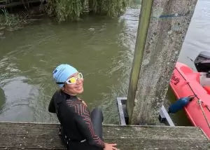 Arun swimming challenge