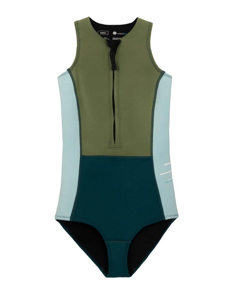 ZCCO Hombre Traje De Neopreno Completo 3 Mm SCR Neopreno Trajes De Buceo Resistente Al Viento Manga Larga Cremallera Posterior Un Color Letra Y Numero P9088109
