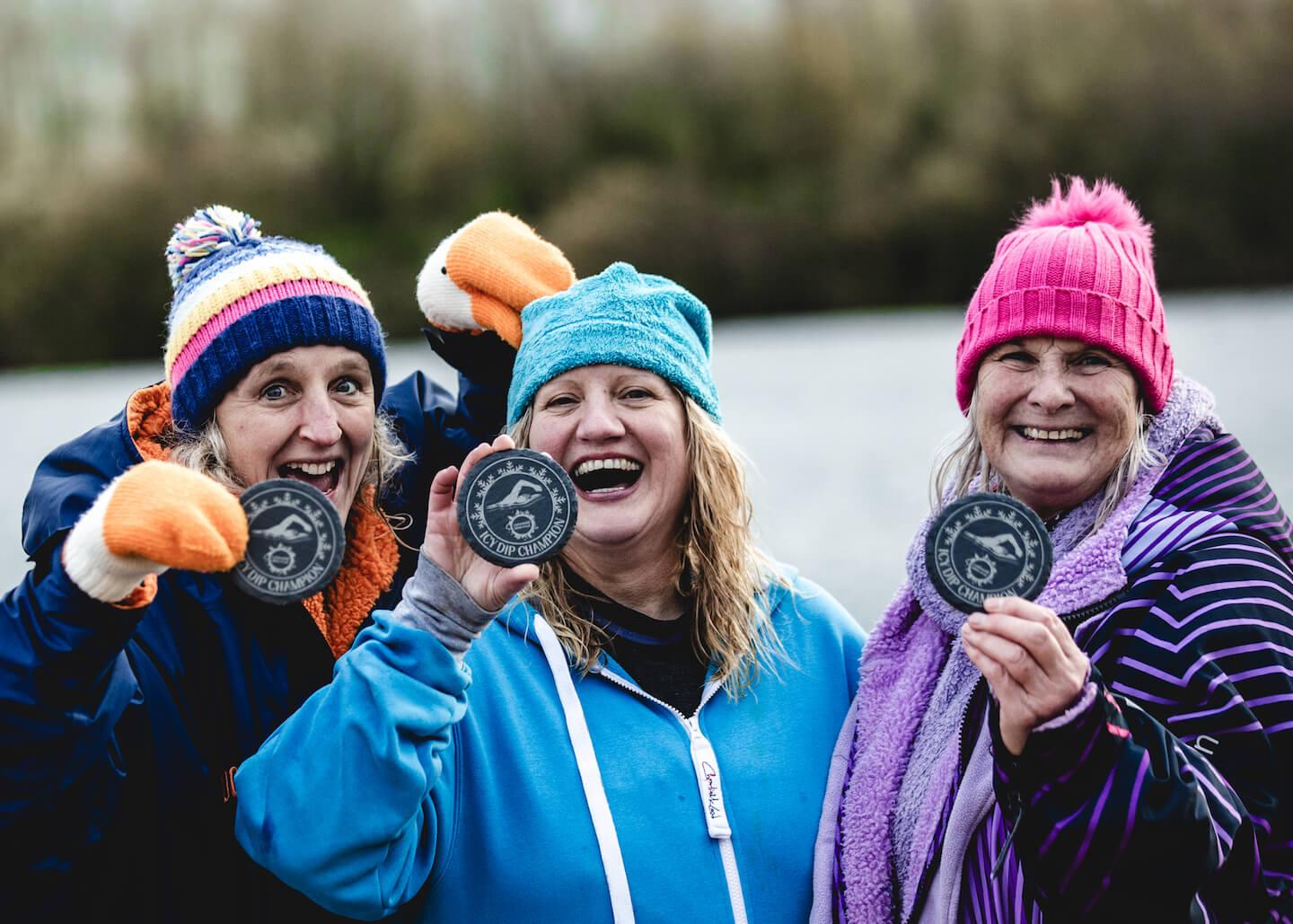 Icy Dip End of Season Cold Water Swim Event