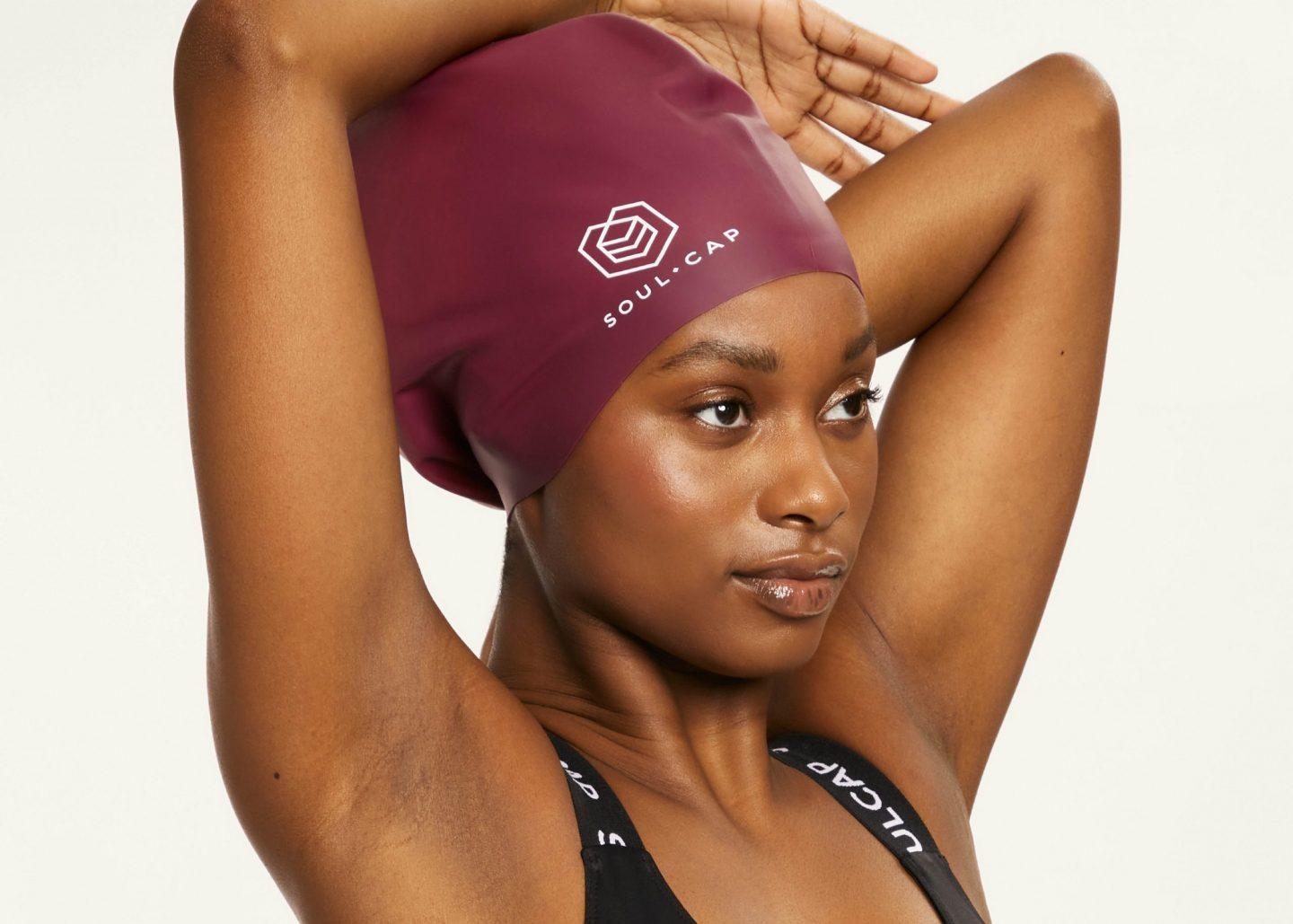 nike swim cap for long hair