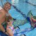Mermaid swimming