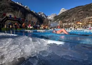 Ice swimming