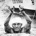 Handcuffed swimmers