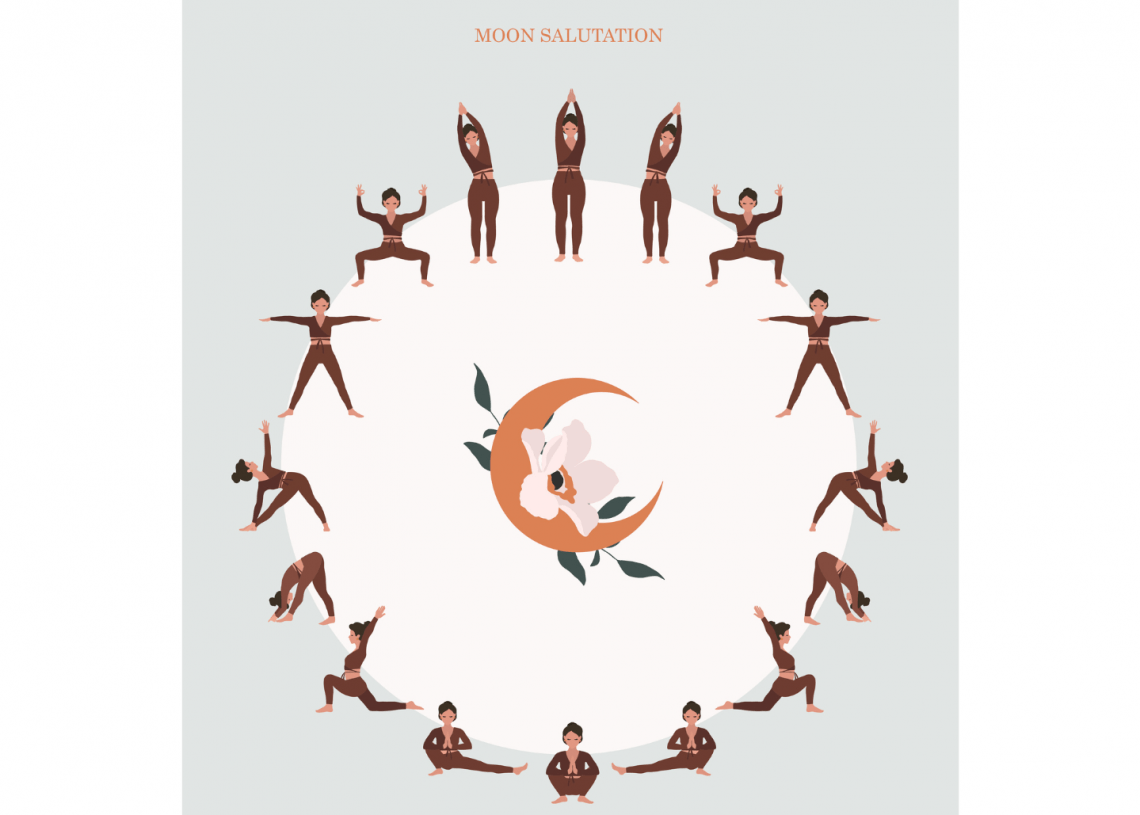 Moon salutation