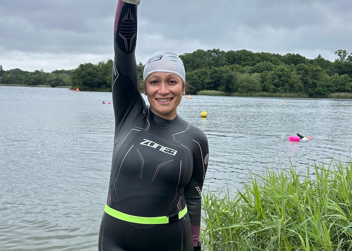 “Now I have no excuses – I’m excited to start my open water journey”