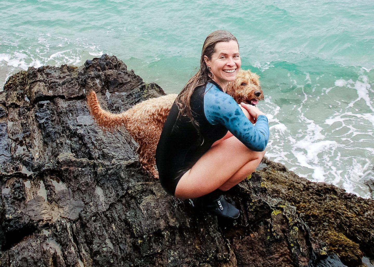 Long-sleeve swimwear for sun protection
