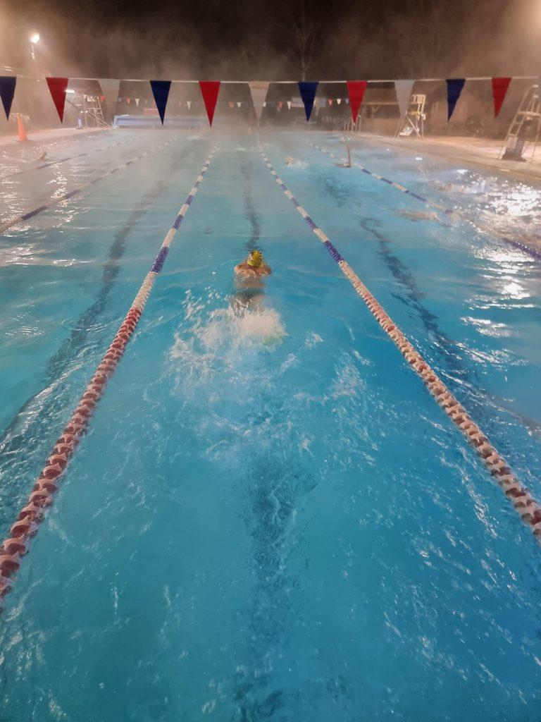 Pool swimming