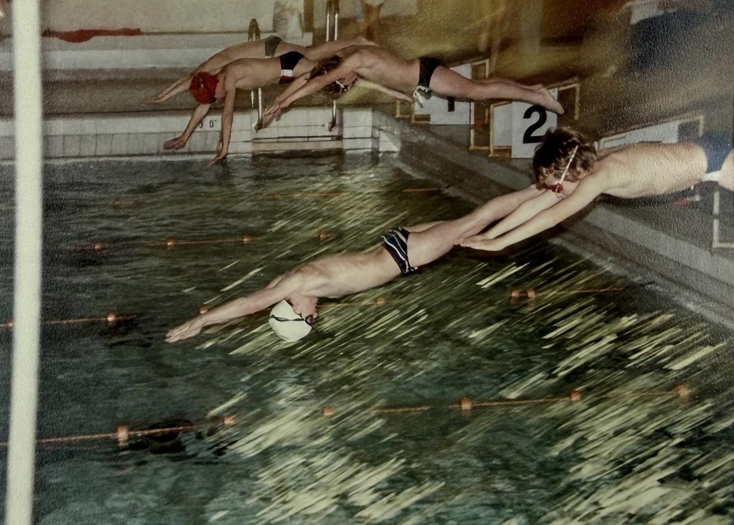 Fastest man in the pool