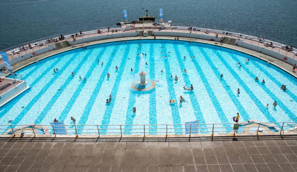 swimming pools
