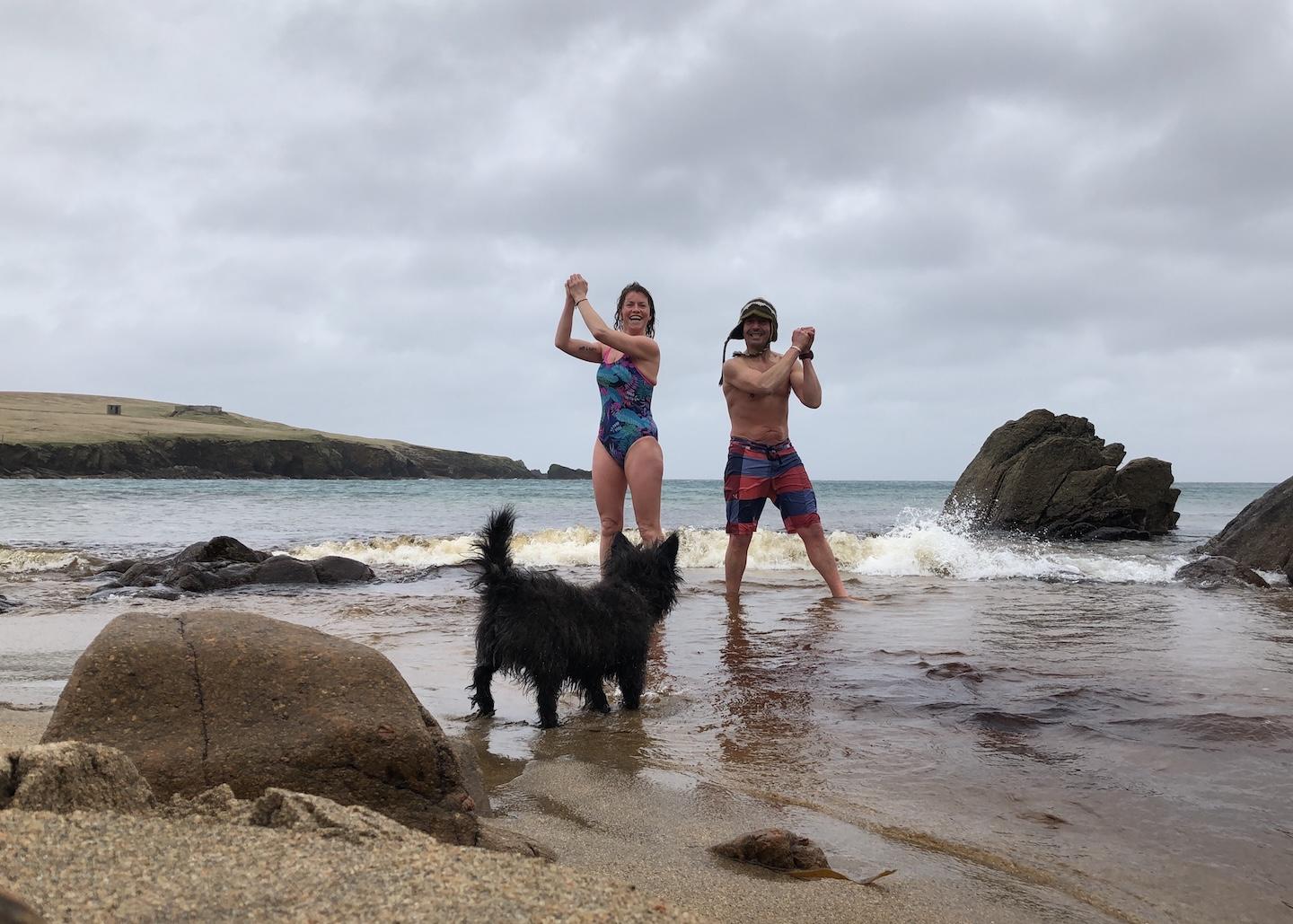 Swimming with strangers